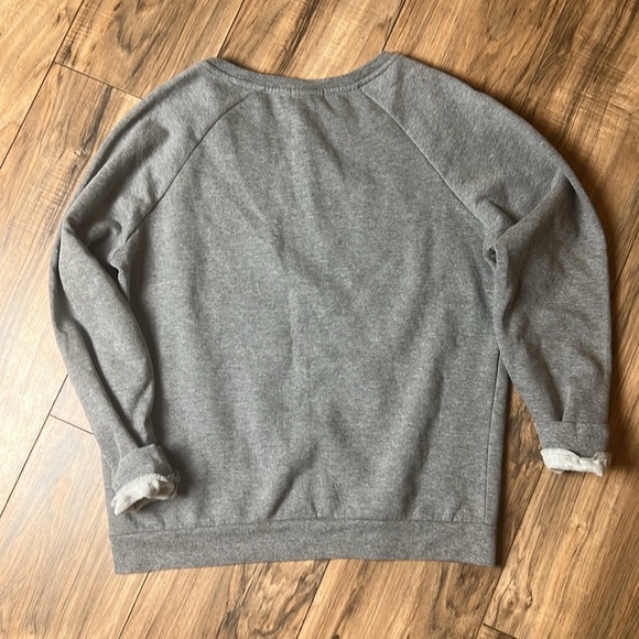 Mitchell & Ness NBA Hardwood Classics Houston Rockets Sweatshirt Gray Size L - Picture 5 of 7